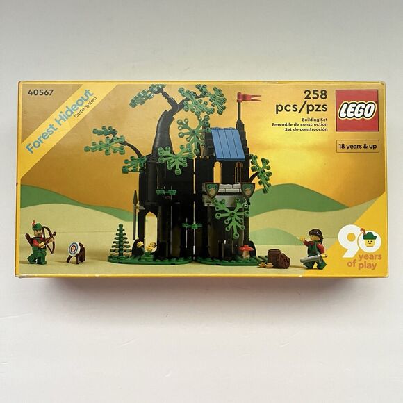 Lego 40567 Forest Hideout 90th Anniversary Classic Castle New Sealed Toy Set
